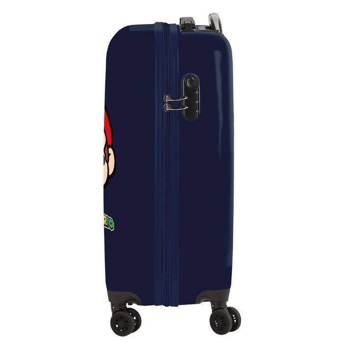 Safta Valise cabine Super Mario 20'' Rouge et Blue marine