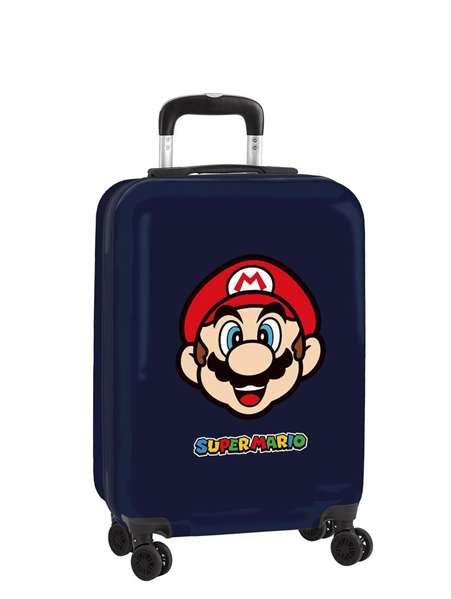 Safta Trolley cabina 20" Super Mario "Mamma Mia" 34,5x55x20 cm