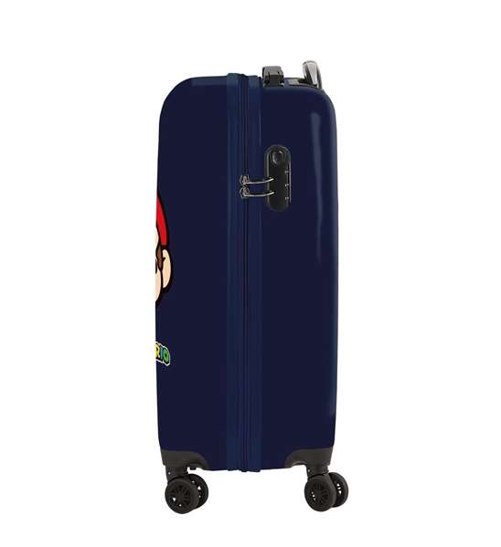 Safta Trolley cabina 20" Super Mario "Mamma Mia" 34,5x55x20 cm