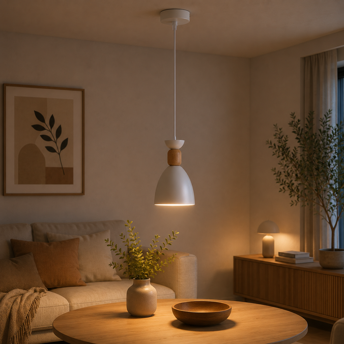 Lampe à suspension Zuri SKD-P201-W