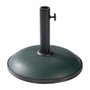Marbueno Base pour Parasol Ronde Ciment 36x29,5 cm 11kg Vert Jardin Piscine Terrasse 10443