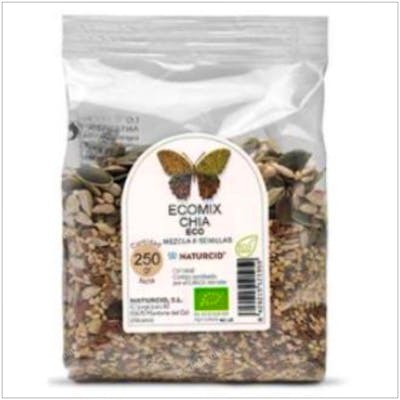 Naturcid Ecomix Chia 6 Semillas 250Gr. Eco - Mélange de 6 Graines Bio Naturcid Ecomix Chia 6 Semillas 250Gr. Eco - Mélange de 6 Graines Bio