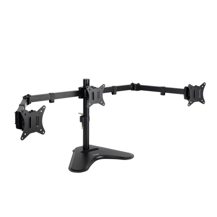 Tooq Support de Table pour 3 Écrans 17"-27" DB1704TN-B Pivotant Tooq Support de Table pour 3 Écrans 17"-27" DB1704TN-B Pivotant