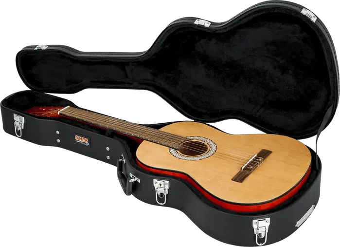 GATOR GWE Étui pour guitare classique noir bois