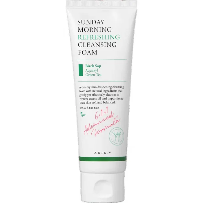Axis-Y Sunday Morning Mousse nettoyante rafraîchissante 120 ml Axis-Y Sunday Morning Mousse nettoyante rafraîchissante 120 ml