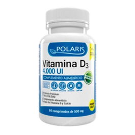 POLARIS Vitamina D3 4000UI 60 comprimés