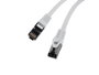 Lanberg Cable Réseau Cat.8.1 S/FTP 2m Gris - Cuivre Pur Haute Performance 40 Gbps