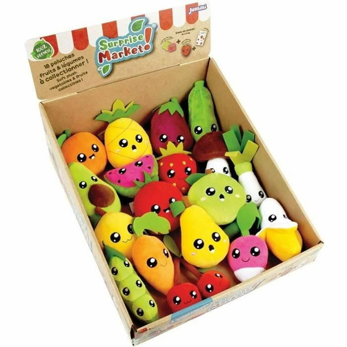 Jemini Lot de 18 pochettes surprises Fruits et Légumes