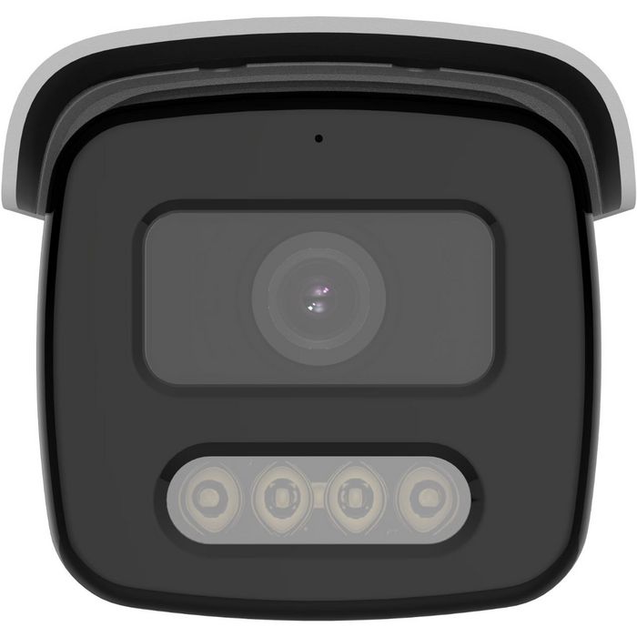 Hikvision Caméra réseau bullet fixe 4 MP ColorVu avec stroboscope et alarme sonore, imagerie 24/7 couleur, WDR 130 dB, classification humaine/véhicule, IP67