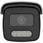 Hikvision Caméra réseau bullet fixe 4 MP ColorVu avec stroboscope et alarme sonore, imagerie 24/7 couleur, WDR 130 dB, classification humaine/véhicule, IP67