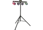 ALGAMLIGHT Florida Bar II Système d'Éclairage 4-en-1 avec Trépied LED RGB pour DJ