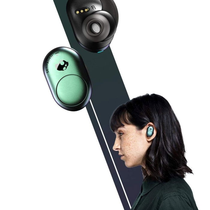 Écouteurs Sans Fil avec Étui de Charge Skullcandy 414-059-8302 Gris