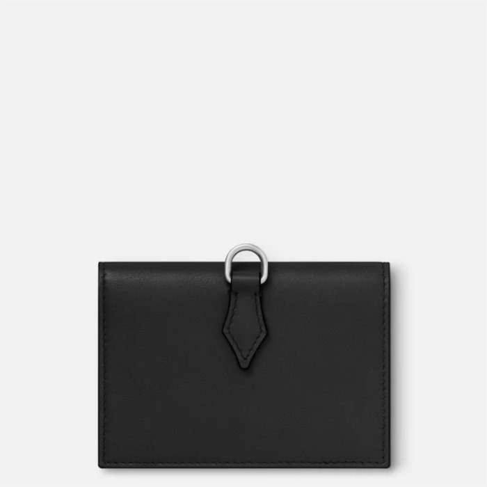 Montblanc MB131255 Porte-cartes en cuir noir