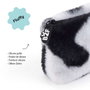 Apli Portatodo Peluche Moo&Go Negro B2F Noir