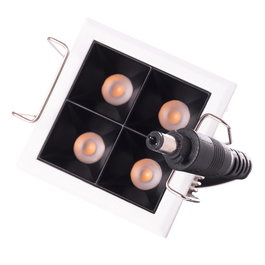 JW-5W-MW Spot Downlight LED Rectangulaire 5W 382,5Lm 4200K Blanco Natural PRO SMD3030