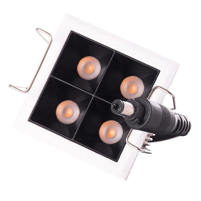 JW Foco Downlight LED 5W Rectangulaire Blanc Naturel