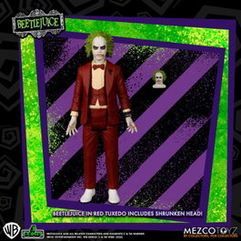 Mezco Toyz Beetlejuice Red Tux 9,5 cm