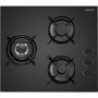 Daewoo BH6GKR21BNL Plaque de cuisson à gaz 3 foyers 60 cm Noir