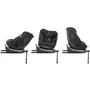 Babyauto Core Siège auto pivotant 360° Groupe 0/1/2/3 i-Size (40-150 cm) avec Isofix, réducteur et inclinaison - Noir