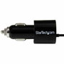 Startech Câble Micro USB USBUB2PCARB Noir