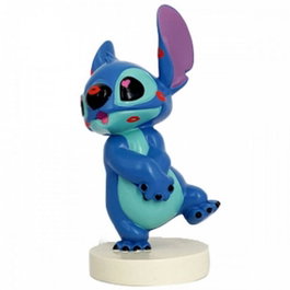 Enesco Figure Lilo & Stitch - Stitch avec rouge à lèvres