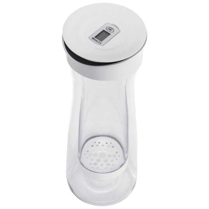 Brita Bouteille filtrante blanc graphite avec 1 filtre MicroDisc inclus Brita Bouteille filtrante blanc graphite avec 1 filtre MicroDisc inclus