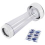 Brita Bouteille filtrante blanc graphite avec 1 filtre MicroDisc inclus