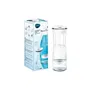 Brita Bouteille filtrante réutilisable 1.3L Blanc Graphite - Technologie de filtration MicroDisc (1 filtre inclus)