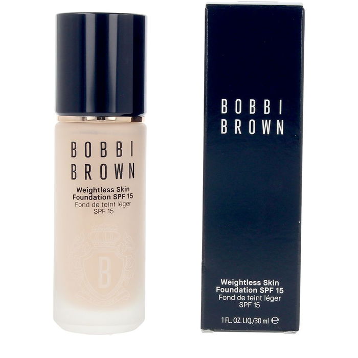 Bobbi Brown Fond de teint WEIGHTLESS SKIN SPF15 #Alabaster Neutre 30 ml