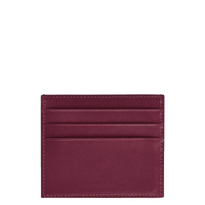 Montblanc MB199302 Porte-cartes Meisterstück en cuir bordeaux