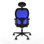Piqueras y Crespo Chaise de Bureau 2D036N1 Bordeaux