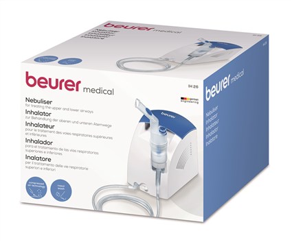 Beurer IH-26 Inhalateur à compresseur pour traitement des voies respiratoires - Asthme, bronchite, avec masques adultes et enfants