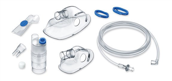 Beurer IH-26 Inhalateur à compresseur pour traitement des voies respiratoires - Asthme, bronchite, avec masques adultes et enfants