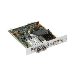 Black Box Carte d'extension KVM modulaire VGA/DVI & USB HID avec liaison fibre redondante