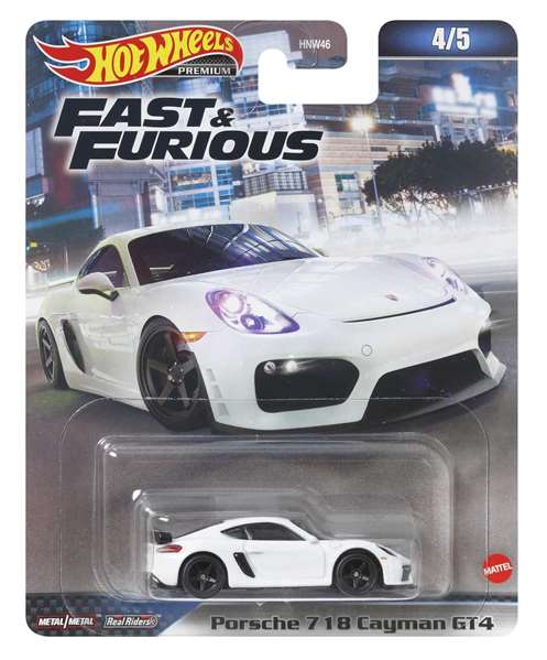 Mattel - Voiture miniature Hot Wheels Fast & Furious - Modèles assortis - Langue des instructions : Espagnol, Portugais - À partir de 3 ans
