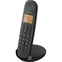 Logicom ILOA 150 SOLO - Téléphone fixe sans fil DECT, Noir, sans répondeur