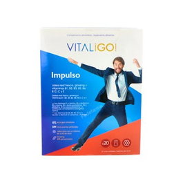 HERBORA Vital Go Impulso Complément Alimentaire Jelly Royale Ginseng Vitamines B 20 Viales