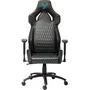Yenkee - Chaise gaming Phantom YGC 110CN - Confort ergonomique avec accoudoirs 3D, inclinaison 155°, cuir PU, support 130 kg, pour sessions de jeu