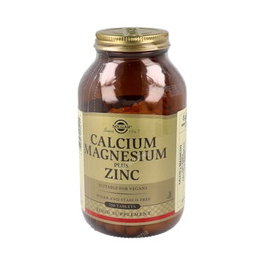 SOLGAR Calcium Magnésium Plus Zinc 250 comprimés