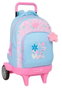 Safta Smile Blackfit8 Sac à dos à roulettes grand format compact et extensible 33 x 45 x 22 cm, recommandé à partir de 3 ans