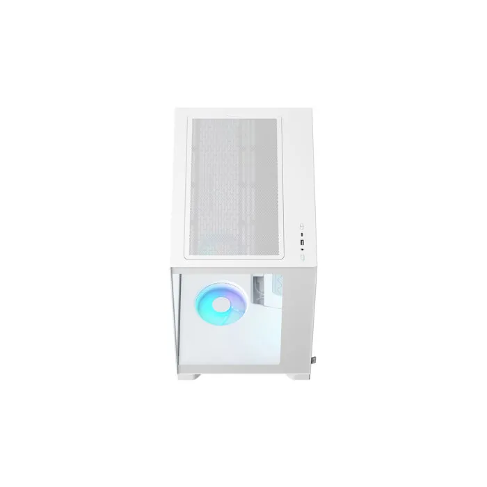 Fractal Design Pop 2 Vision White RGB Boîtier PC ATX Panneau vitré Éclairage RGB Blanc
