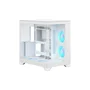 Fractal Design Pop 2 Vision White RGB Boîtier PC ATX Panneau vitré Éclairage RGB Blanc