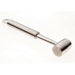 Berghoff 1301056 Marteau à Viande en Acier Inoxydable avec Design Ergonomique et Praticité d'Accrochage