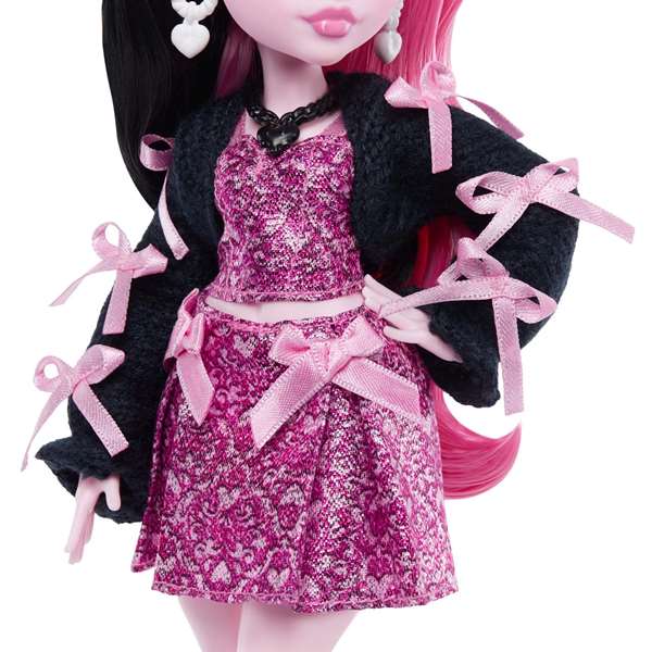Mattel Monster High Draculaura - Poupée avec accessoires - Dimensions 12x8x8 cm - Pour enfants dès 3 ans