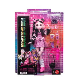 Mattel Monster High Draculaura - Poupée avec accessoires - Dimensions 12x8x8 cm - Pour enfants dès 3 ans