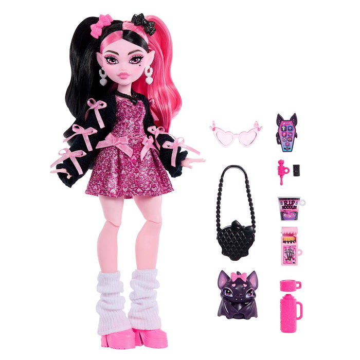 Mattel Monster High Draculaura avec accessoires