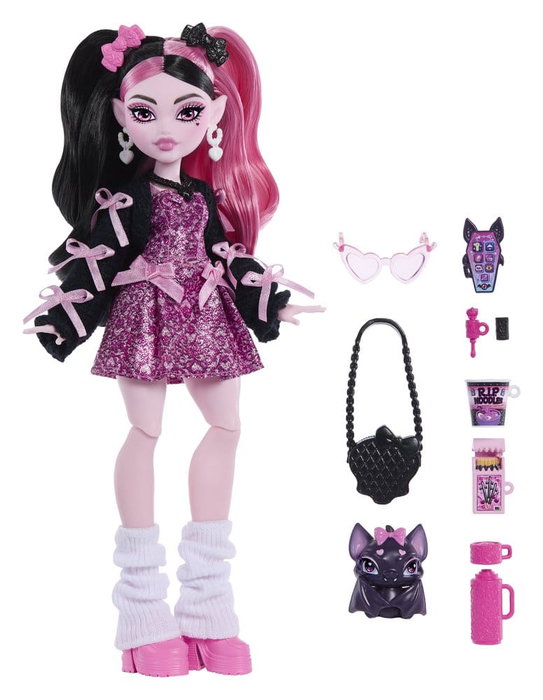 Mattel Monster High Draculaura avec accessoires