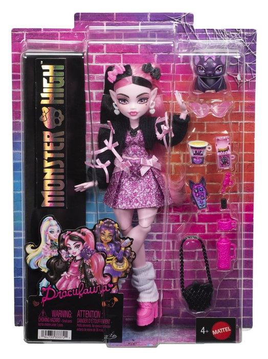 Mattel Monster High Draculaura avec accessoires