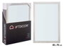 Giftdecor Miroir Argent 50 x 70 cm Cristal et Plastique (Set de 8)