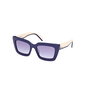 Emilio Pucci Lunettes de soleil EP0202 Carré Femme Monture Plastique Verres 54mm